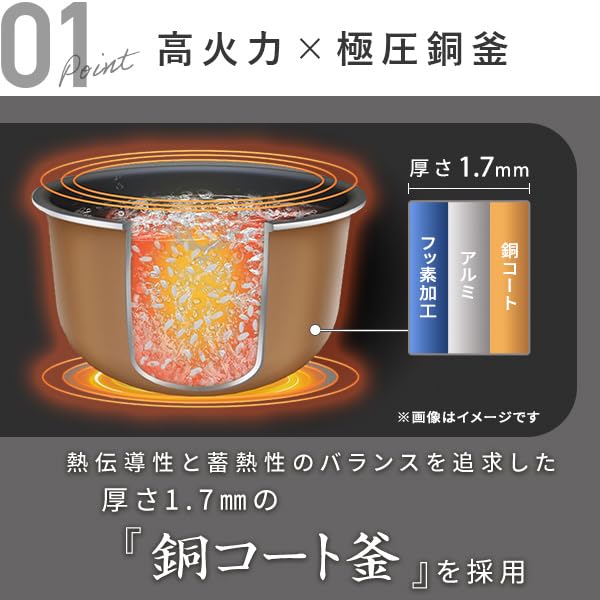 Amazon.co.jp : [山善] 炊飯器 一人暮らし 5.5合 3種類炊き分け機能